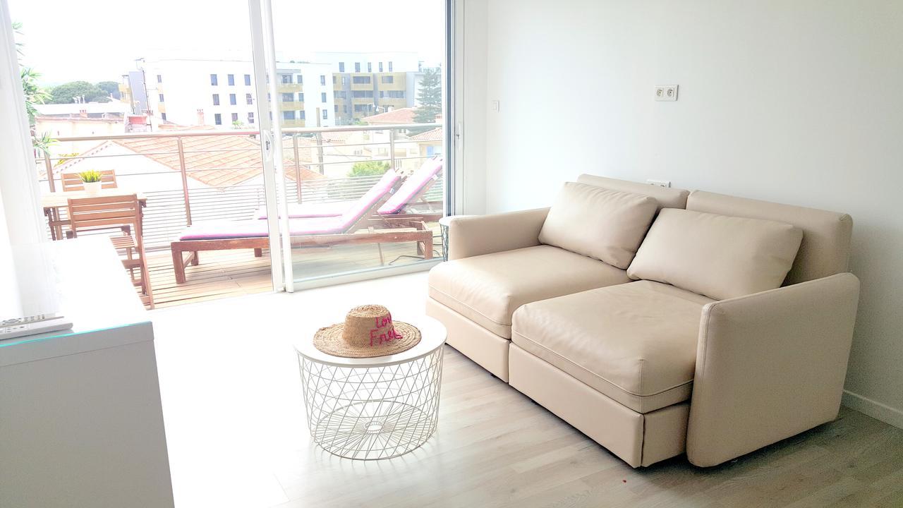 Hotel Sable Et Soleil - Port, Plage Et Jacuzzi Prive Frejus Bilik gambar