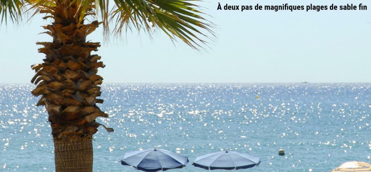 Hotel Sable Et Soleil - Port, Plage Et Jacuzzi Prive Frejus Luaran gambar